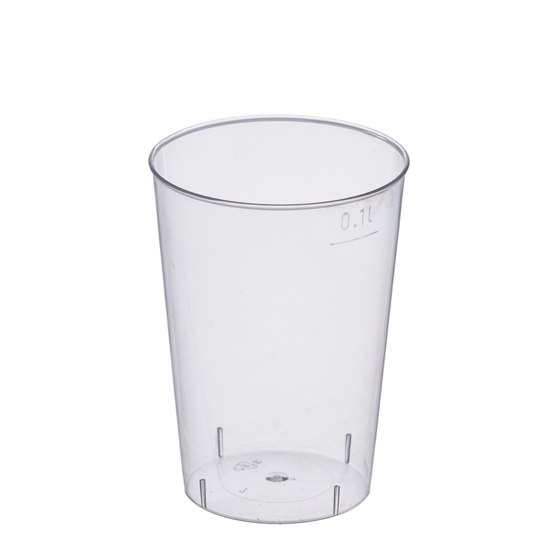 Trinkglas PS glasklar 100ml