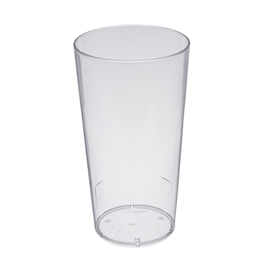 Mehrwegbecher PC glasklar 400ml