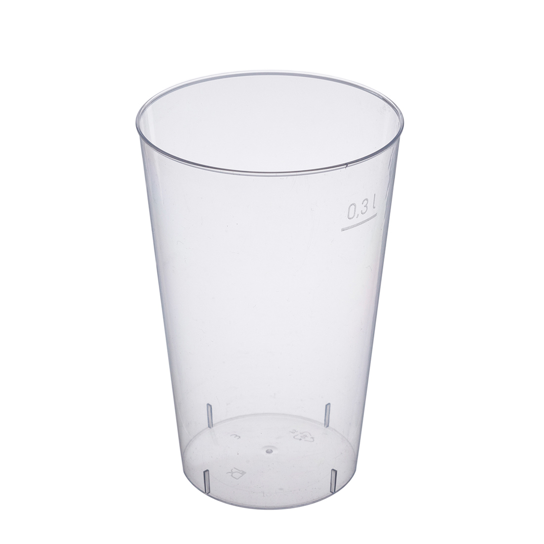 Trinkglas PS glasklar 300ml