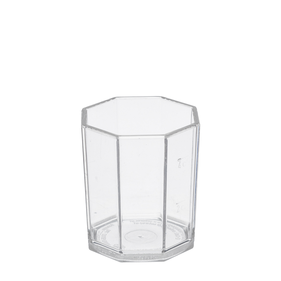 Schnapsglas glasklar 2/4cl