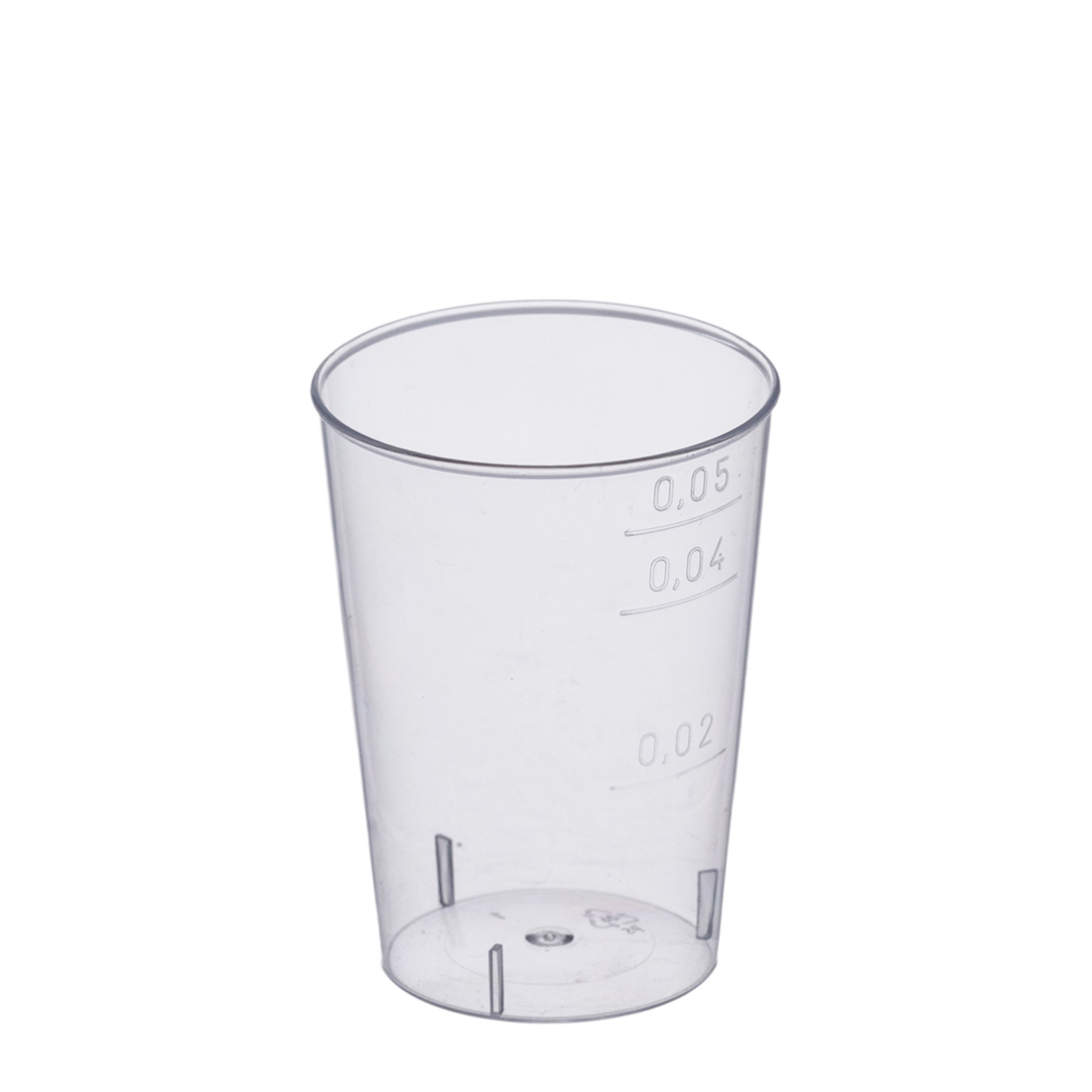 Trinkglas PS glasklar 50ml