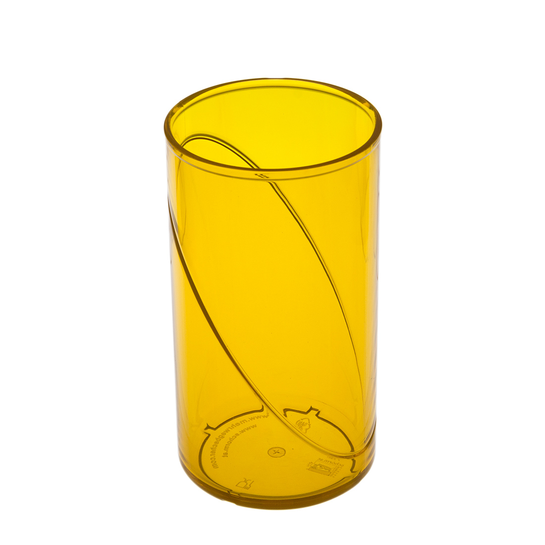Wasserglas SAN gelb 250ml